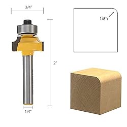 1/4-Inch Shank Roundover Edging Router Bit