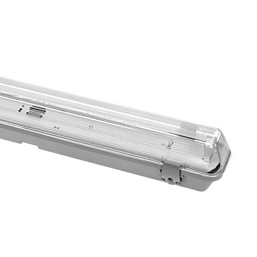 NCC-Licht LED Feuchtraumleuchte Wannenleuchte 157cm IP65 für 1 x T8 LED Röhre G13 150cm – Bild 3