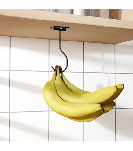 Crochet Banane Sous Les Armoires, Support De Banane En Métal, Cintre