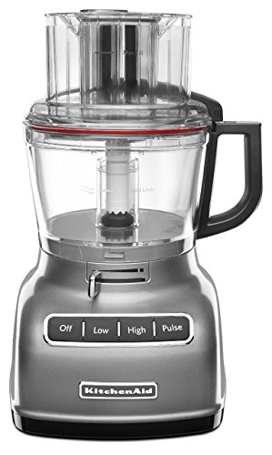 KitchenAid KFP0930CU 9-Cup Food Processor with Exact Slice System - Contour Silver