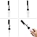 Hair Dye Bottle Comb Salon Applicator for Hair Coloring, Highlighting, Balayage, Microbraiding & More Black