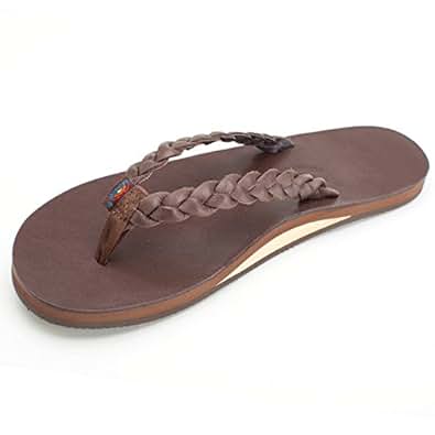 classic mocha rainbow sandals
