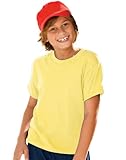 Hanes Youth Comfortblend Ecosmart Tee (Yellow) (L)