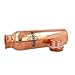 RawyalCrafts 100% Pure Copper Water Bottle for Ayurvedic Health Benefits 1000 ML/33 Oz Leak Proof Joint Free Water Thermos Bottle