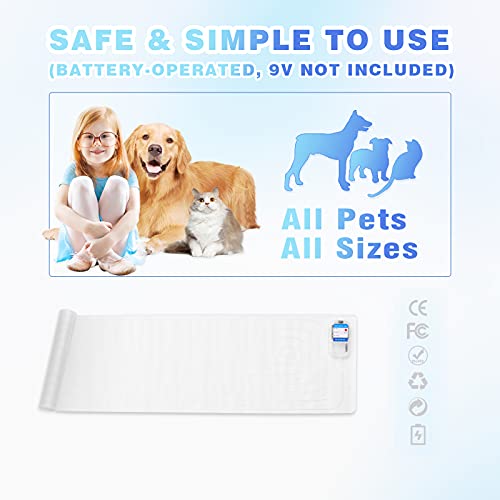SEERWAY Scat Pet Shock Mat Indoor, Safe Shock Training Pads for Dogs