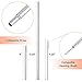 Eco-Pals | Collapsible Straw, Reusable Straws with Case Stainless Steel Metal Straws Folding Straw Drinking +1 Cleaning Brush (Rose Gold)