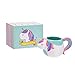 3D Unicorn Mug (12 oz) Ceramic With Rainbow Gift Box - Perfect Tea And Coffee Mugs For Gifts Microwave and Dishwasher Safe by Prana Products
