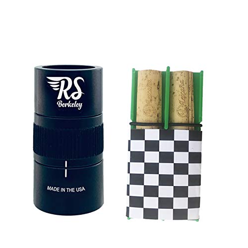 RS Berkeley Adjustable Clarinet Barrel w/Bonus Green Checkered Rockin' Reed Holder by Lescana Reeds