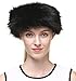 vogueearth Women's Faux Fur Winter Earwarmer Earmuff Ski Hat Headband