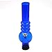 ZJAN 10 Inches Plastic tube - Blue (Blue)