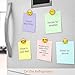 Lesfit Emoji Magnets, 12 Pack 3D Funny Cute Smiley Magnetic Emoji Face for Whiteboard and Refrigerator (1.18 inches)…