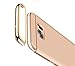 Hard Case For Samsung Galaxy S7 Edge 3 in 1 Anti-Scratch Shockproof Electroplate Cover Snap on Protective Case by Sophili - Golden
