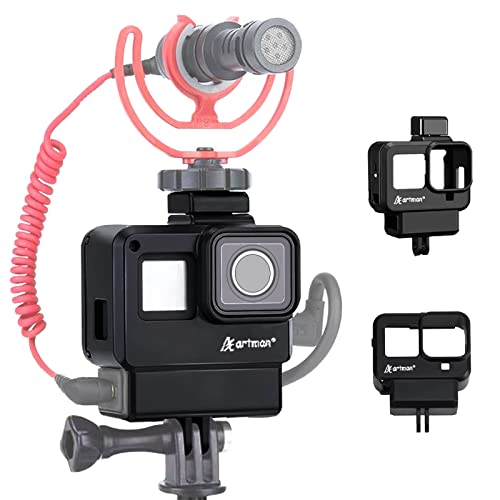 Artman Protective Housing Case Vlogging Frame Cage Mount with
