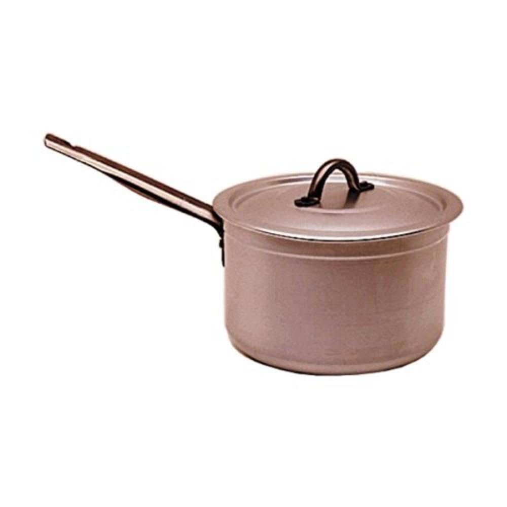 Genware 707-16 Saucepan with Lid, 2L Capacity, 16 cm Diameter