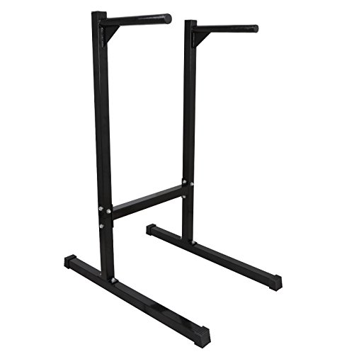 ZENY Heavy Duty Dip Stand Parallel Bar Bicep Triceps Home Gym Dipping