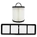 Upstart Battery Replacement for Eureka Airspeed Gold AS1001A Vacuum Dust Cup Filter & HEPA Filter - Compatible with Eureka DCF-21 Dust Cup Filter & EF-6 HEPA Filter