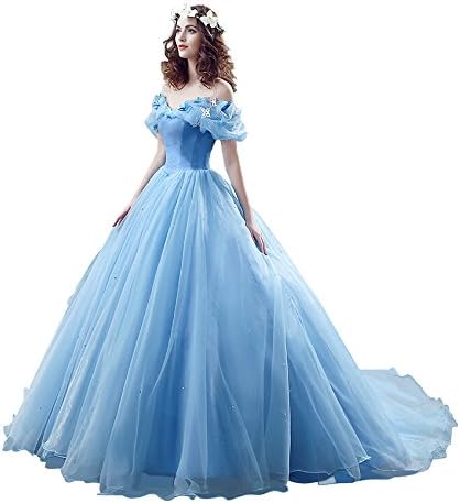 Dolly Para Cinderella Dress Wedding 