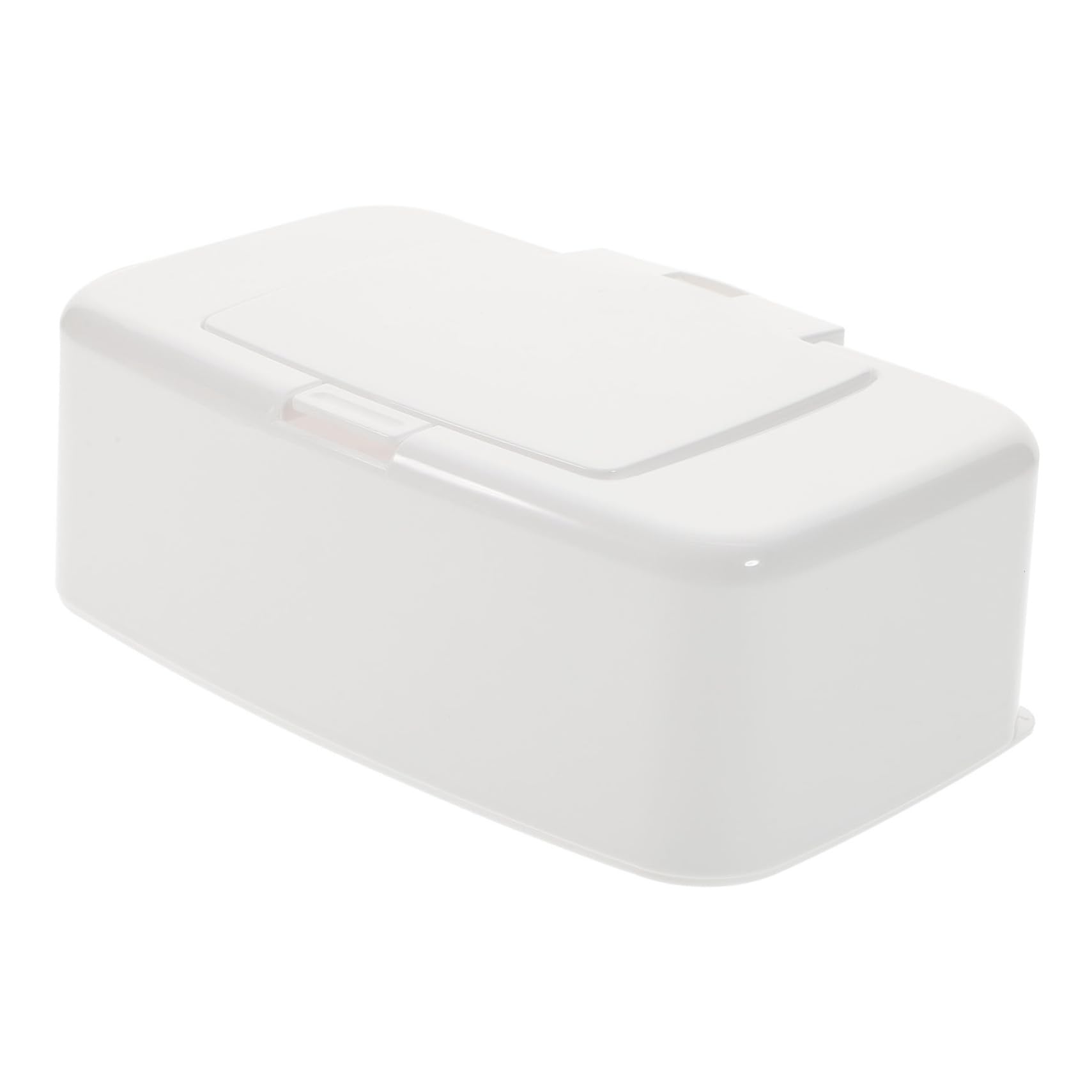 Ciieeo Portable Wet Wipes Dispenser Box with Lid Refillable Wipe Container for Travel Easy Pull Design for Home Office Car Storage and Lightweight Wipes Holder