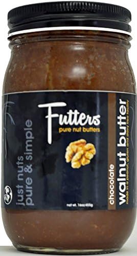 Futters Walnut Chocolate Butter - Natural (Raw) - 16 Ounce