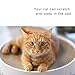 pidan Cat Scratching Cardboard Pad Lounge Bed Round Scratch Pad Cat Scratcher Cat Scratch Lounge of Eco-Friendly Material for Small Meddium Large Cat (Valley)