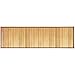 iDesign Formbu Extra-Large Bamboo Floor Mat Non-Skid, Water-Resistant Runner Rug for Bathroom, Kitchen, Entryway, Hallway, Office, Mudroom, Vanity, 60