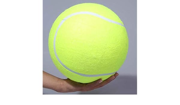 ADSIKOOJF 24cm Pelota de Tenis para Perros Pelota de Tenis Gigante ...