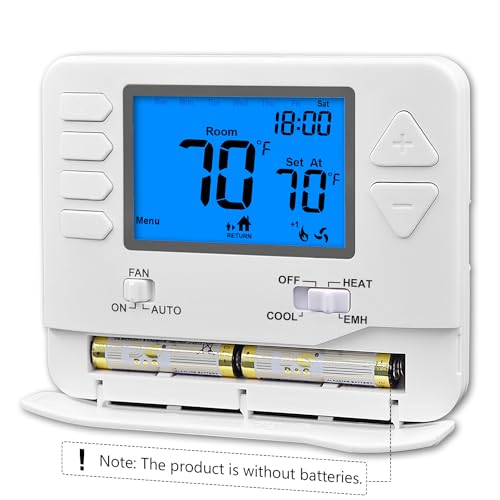 Non Programmable Thermostat Home Heating Thermostats Highest Rated
