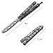 LetsFunny Butterfly Knife Trainer Enhanced Practice Training Knife Tool Unsharpened Blade No Offensive practice, good for Beginners and boys