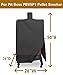 SHINESTAR Upgraded 73550 Vertical Pellet Smoker Cover for Pit Boss 4/5-Series, PBV4PS1, PBV5PW1, PBV4PS2, Sturdy & Waterproof, Special Zipper Design, Black