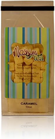 NassimTea Caramel Flavored Pure Natural Cane Sugar Cubes - For Beverages, Tea's, Cooking (10oz)