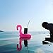 Yourrs 24 pcs Pink Flamingo Drink Pool Float, Flamingo Inflatable Drink Coasters Holder Floating Can Coke Cup Stand Station Pool Swim Floats for Water Fun Kids Bath, Pool Beach Parties
