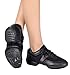 Adult Leather Split-Sole Sneaker,T8000BLK07.0,Black,07.0