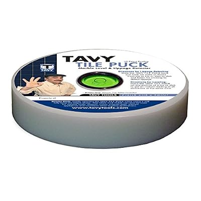 Tavy Tile Puck Marble Level& Lippage Detector