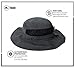 Tough Headwear Fishing Hat for Men & Women - Boonie Hat - Mens Beach Hat, Camping Hat, Gardening Hat, Outdoor Hat, Floppy Hat Dark Gray