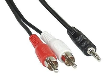 Inline 5 M 2 X Cinch Stecker Auf 3 5 Mm Amazon De Computer Zubehor