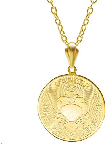 GIRLPROPS Reduced! Zodiac Horoscope Necklace, Heavier 30" Cable Chain, USA!