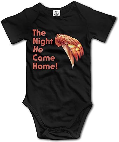 BABBY Baby's Michael Myers Bodysuit Romper Jumpsuit Black