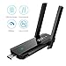 USB WiFi Range Extender, WLAN Repeater 300Mbps 802.11n Wireless Repeater, WiFi Signal Booster with Dual Antennas, State Indicator - Easily Set Up
