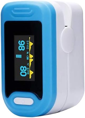 Fingertip Pulse_Oximeter Monitor, Mini Portable Fingertip Oxygen Saturation Monitor with LED Screen | Digital Readings Simple Operation Fast Reading, Oxygen Meter Finger Oxymeter with Pulse