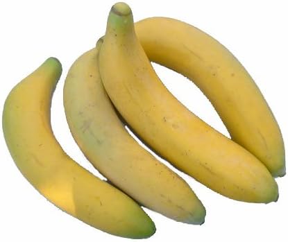 Fake Food Artificial Fruit Vegetable for Home ,Restaurant, Hotel Decorative Hand Made By Artisan - Realistic Banana 1 Pcs