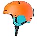 Retrospec Comstock Youth Ski & Snowboard Helmet for Kids - Durable ABS Shell, Protective EPS Foam & Cooling Vents - Adjustable Fit for Boys & Girls - Matte Tangerine, 52-55cm Small