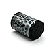 CHINFAI External Keyboard for Laptop Silicone Roll Up Folding Travel Portable Wired USB Keyboard for Tablet Computer PC (Black)