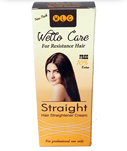 Wello Care For Resistance Hair Straight Straightener Cream For