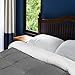Utopia Bedding Micromink Sherpa Fleece King Size Comforter Set with 2 Pillow Shams, Plush and Warm Bedding Comforter Sets, Down Alternative Comforter, Ultra Soft and Cozy Comforter Set (King, Grey)
