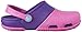 crocs Kids' Electro II Clog (Infant/Toddler/Little Kid),Party Pink/Neon Purple,13 M US Little Kid