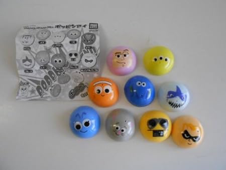 Amazon ディズニー ピクサーmix ポッピンアイ 9種 Disneypixar全9種 1 Mr インクレディブル 2 バズ 3 エイリアン 4 カプセル玩具 おもちゃ