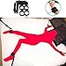 Beginner Adult Sexy Bed Bondage Connected Restraint Straps System Kit Under-Bed with Soft Lined Cuffs Belt Handcuff Easy Control