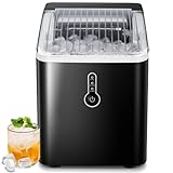 ZAFRO Ice Maker Countertop, Portable Ice Maker with