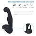 Honey Adult Play Mens Vibrating Prostate Massager with 9 Anal Vibrator Modes & Wireless Remote, Unisex Anal or G spot Pleasure, Black