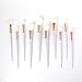 Hecentur Unicorn Design Makeup Brush Set Fashion Unicorn Handle Shape Make Up Brushes for Foundation Eyebrow Eyeliner Blush Cosmetic Concealer Makeup Brushes Set, 10PCS